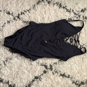 Black Bathing Suit one peice